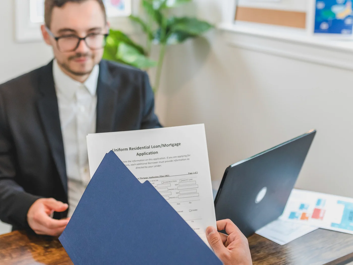 Mortgage application documents representing an expanded-credit Non-QM review